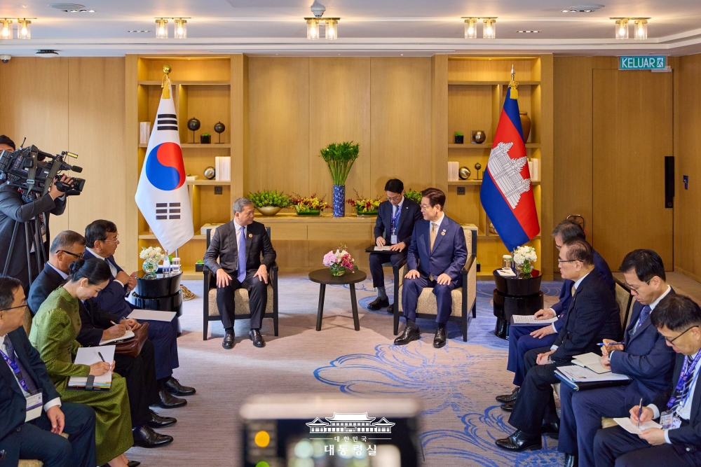 한국·캄보디아 정상회담